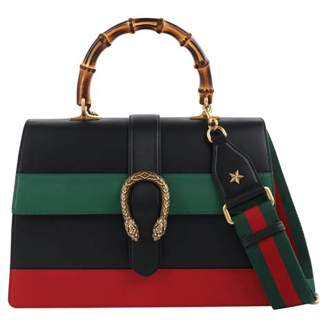 green and red gucci bag|gucci green shopping bag.